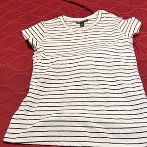 A Pea in the Pod Black and White Striped Tee